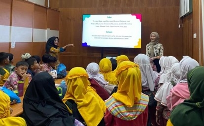 Banking Day Pelajar SDIT Ar Refah di BRK Syariah Cabang Tanjungpinang