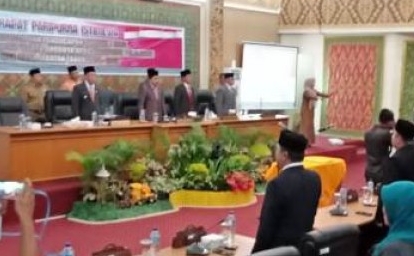 Tiga Anggota DPRD Pelalawan Jalani PAW